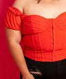 BLUSA MODA TIPO CORSET